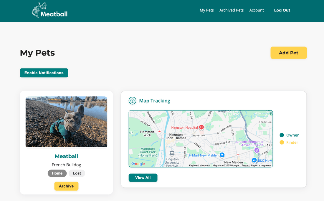 How to keep app.meatball.uk just one click (or tap) away, - Meatball